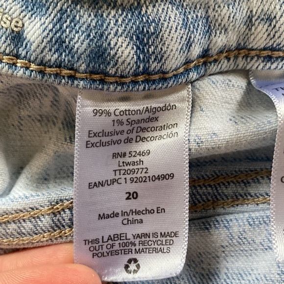 Time And Tru High Rise Jean Shorts Super Distressed 20 - Picture 11 of 13